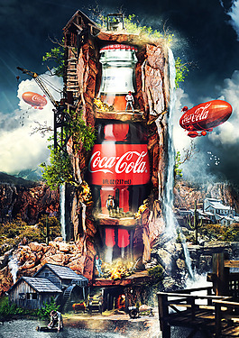 廣告設計圖片_平面廣告圖片_創意商業廣告設計圖片